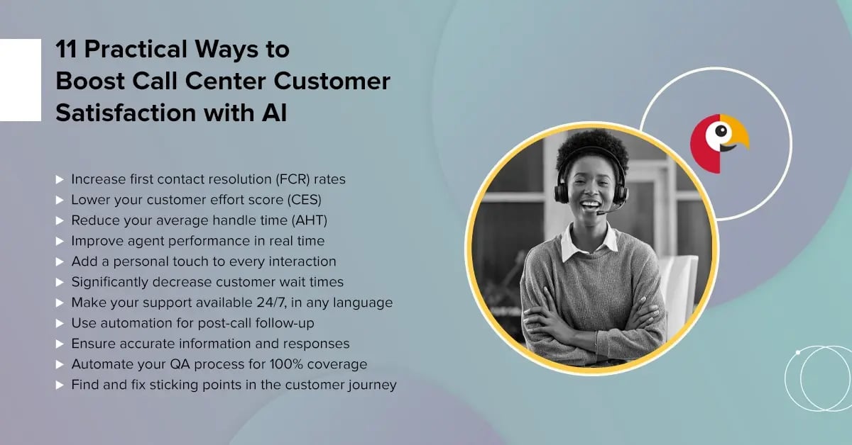 11 Practical Ways to Improve Customer Satisfaction with AI