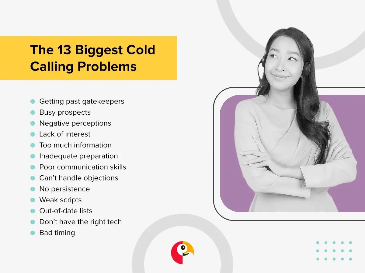 The 13 biggest cold calling problems (with solutions)