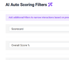 ai score filters